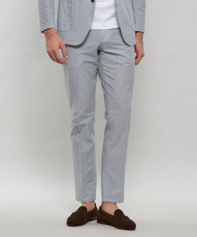 【BREASY JACKET】DOT AIR シアサッカーセットアップパンツ