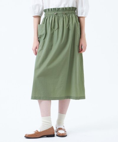 ウエストギャザースカート