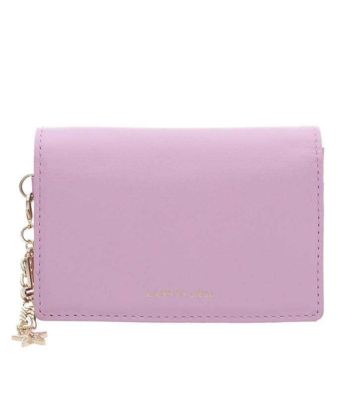 LANVINenBleu(バッグ) ルナ 名刺入れ ピンク F LANVINenBleu(バッグ) ルナ 名刺入れ ピンク F