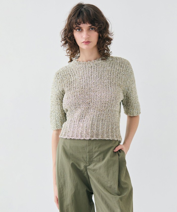 BEIGE, - ベイジニットトップス4 ゴールド系｜ニット・セーター｜BEIGE,(ベイジ)｜阪急百貨店公式