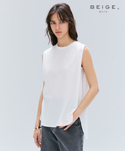 【BEIGE，ecru/WEB限定・洗える】FINE DRY TOUCH / ね