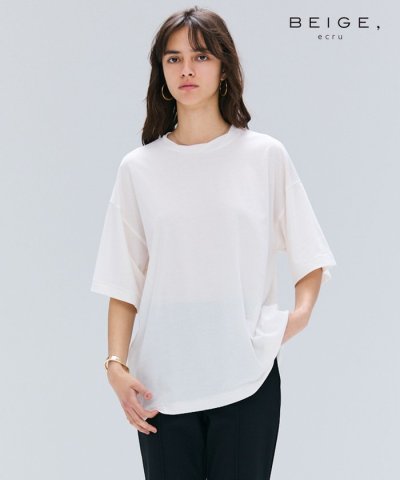 【BEIGE，ecru/WEB限定・洗える】FINE DRY TOUCH / ね