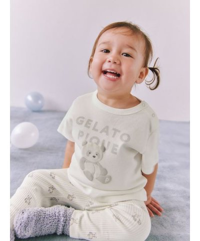 【BABY】ぬいぐるみワンポイントTシャツ