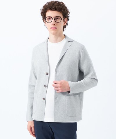 TEXBRID ミラノリブ ニットジャケット