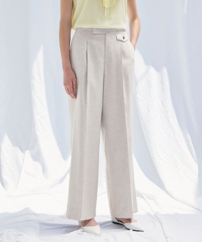 【Precious掲載】【ウォッシャブル】ナチュラルオックス　パンツ