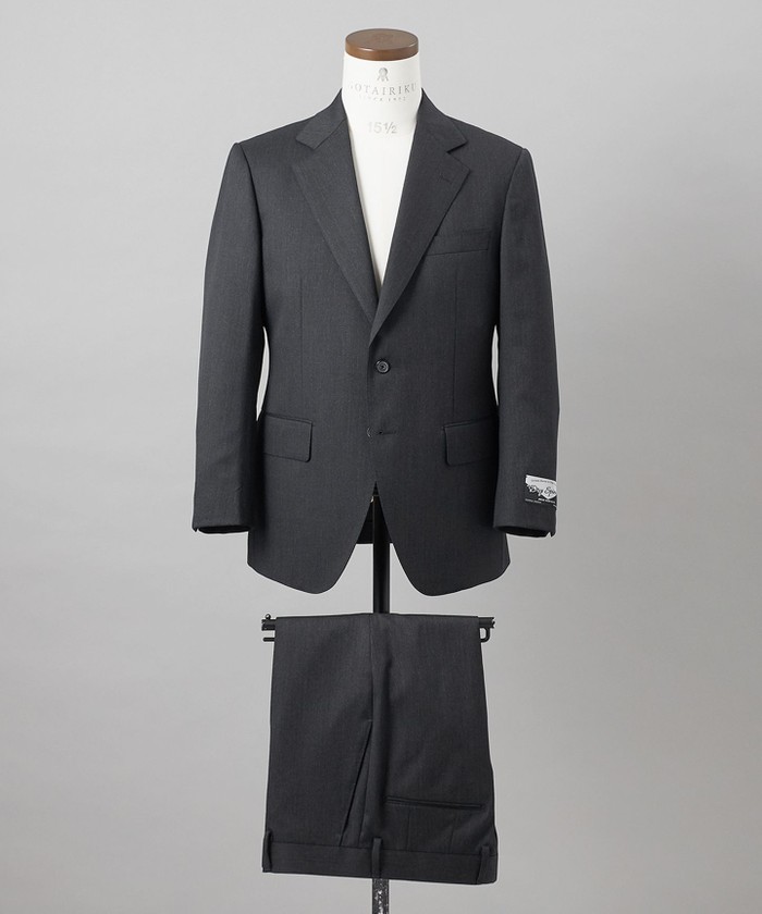 御幸毛織】ドライスピナーツイルストレッチスーツ_グレー(508050457