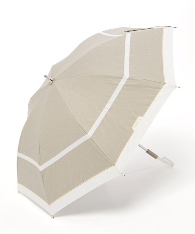 フルラ FURLA  晴雨兼用日傘 長傘 切り継ぎグログラン 一級遮光99.99