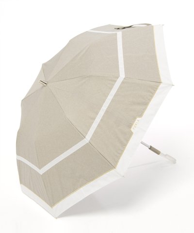 フルラ FURLA  晴雨兼用日傘 折りたたみ傘 コンパクト 楽折 切り継ぎグロ