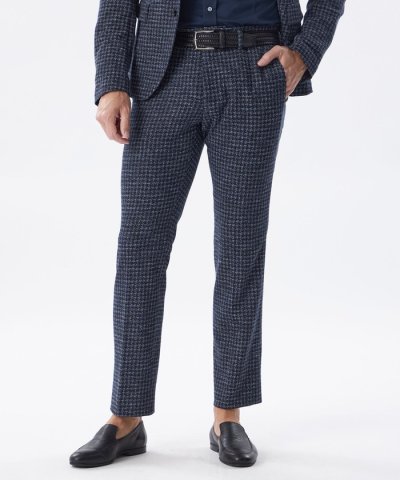 【PRIMA COLLECTION】コンフォートタブルチェックパンツ