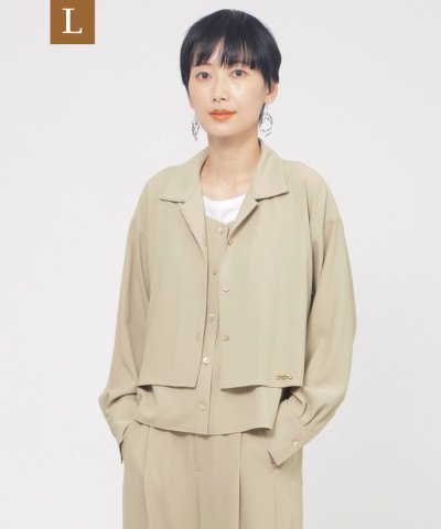 【L】【接触冷感】【吸水速乾】【UV対策】【ウォッシャブル】kireriレイヤー