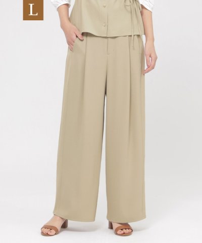 【L】【接触冷感】【吸水速乾】【UV対策】【ウォッシャブル】kireriワイドパ