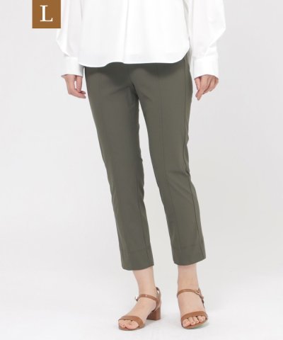 【L】【接触冷感】【UVカット】【ウォッシャブル】メリルハイテンションクロップド