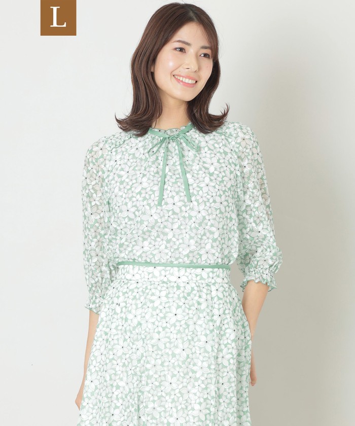 なないろ☆tobechic大きいサイズ44♥︎ストライプチュニック セール】 TO BE CHIC (大きいサイズ) / トゥー ビー シック