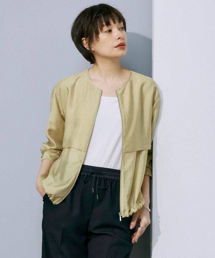 完売品 ICB パディングジャケット ブルゾン コート トープ S 23区 完売品 ICB パディングジャケット ブルゾン コート トープ S 23区