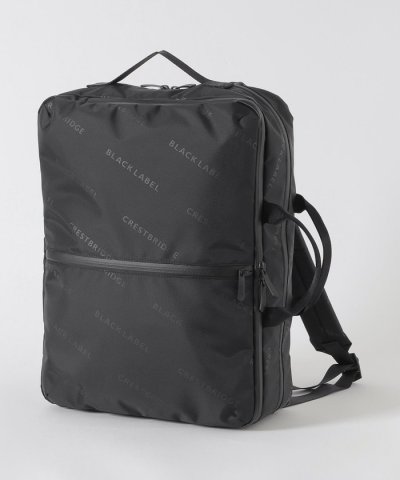 【BLACK lab.】ロゴプリント3WAYブリーフバッグ