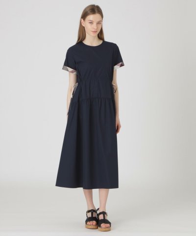 ストレッチプルーフクロスパーシャルドレス