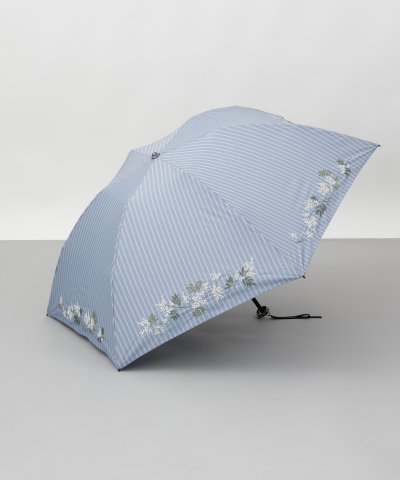 JILL STUART（ジル スチュアート）ミモザ刺しゅう 大寸 晴雨兼用傘(折