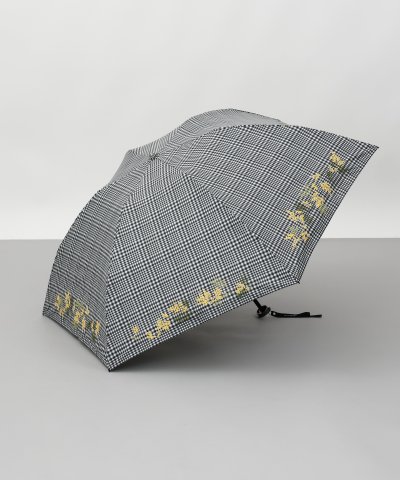 JILL STUART（ジル スチュアート）ミモザ刺しゅう 大寸 晴雨兼用傘(折