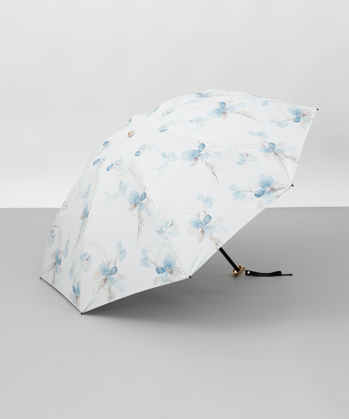 JILLSTUART(雑貨) JILL STUART(ジル スチュアート)グラデーションフラワープリント晴雨兼 ブルー ONESIZE/FREE JILLSTUART(雑貨) JILL STUART(ジル スチュアート)グラデーションフラワープリント晴雨兼 ブルー ONESIZE/FREE