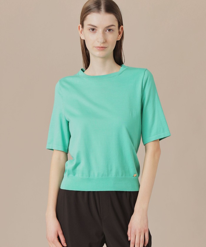 マッキントッシュ　シーグリーン　他セーター5点 Heavenly Sheer Knit(ヘブンリーシアーニット)】クルーネック