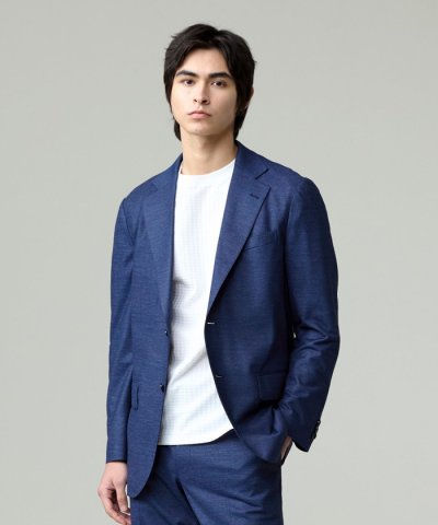 新素材セットアップ【J.PRESS POOL WOOL】【ストレッチ / ウォッ