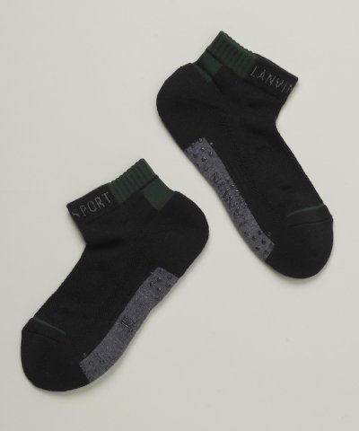 ランバン スポール LANVIN SPORT アンクル丈ソックス【抗菌防臭/足底