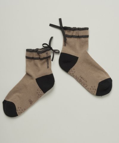 ランバン スポール LANVIN SPORT グログランリボン付きレギュラー丈ソ