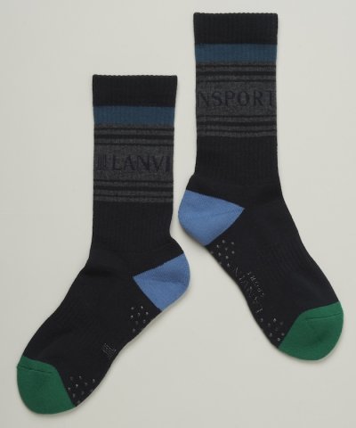 ランバン スポール LANVIN SPORT レギュラー丈ソックス【抗菌防臭/足