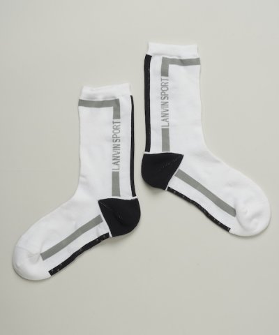 ランバン スポール LANVIN SPORT レギュラー丈ソックス【足底パイル/