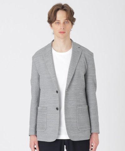 コンフォータブルメランジニットジャケット