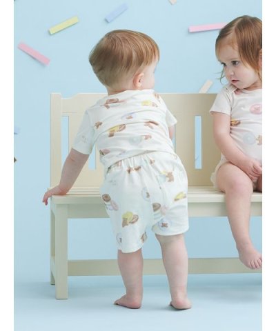 【BABY】ドーナツベア柄ショートパンツ