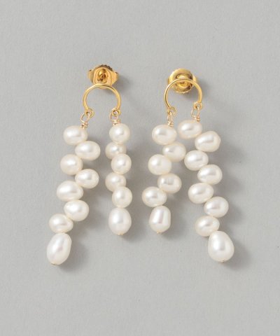 【Mounir】ボリュームパールピアス《WEB＆EPOCA THE SHOP店舗