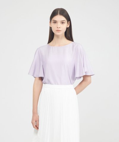 【EPOCA STORIA】 ドレープローン フレアスリーブブラウス 《WEB＆