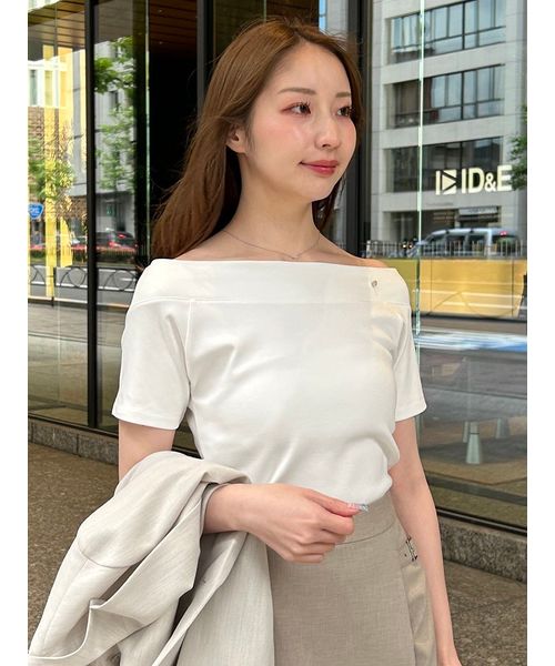 ホワイト系｜カットソー・Tシャツ｜FRAY I.D(フレイ アイディー