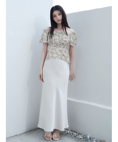 サテンナロースカート／接触冷感(508090976)｜阪急百貨店公式