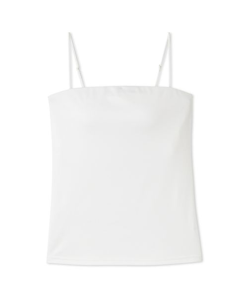 FRAYI. D サテンカットソーベアトップ／ウォッシャブル・UVカット WHT F