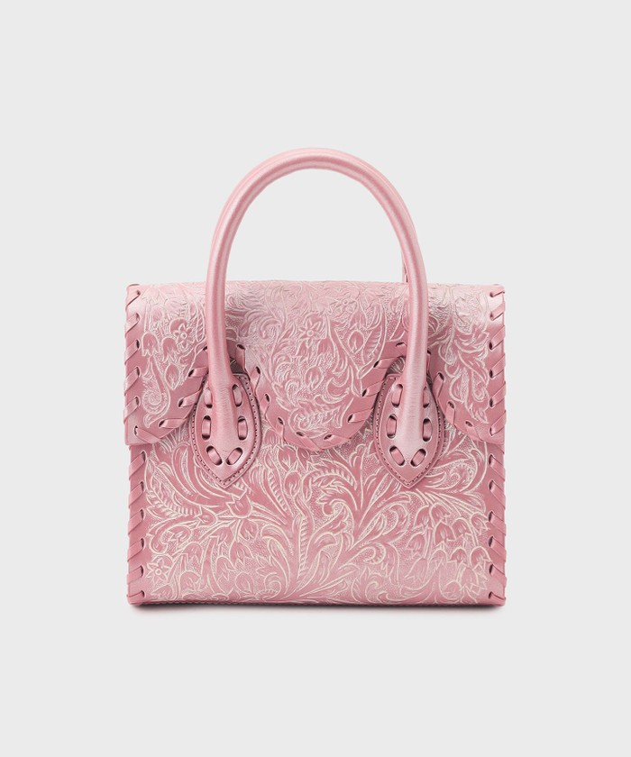 GRACECONTINENTAL MiniRSHandbag−gs ピンクゴールド F GRACECONTINENTAL MiniRSHandbag−gs ピンクゴールド F