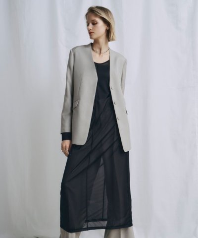 【WEB＆一部店舗限定】SheerSerika ワンピース