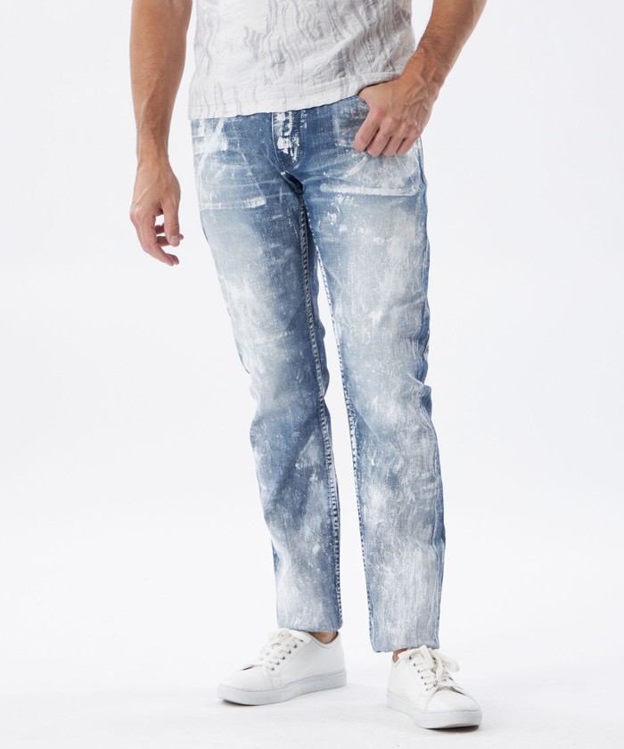 新品✨EPOCA UOMO デニム パンツ XL 近年モデル ストレッチダメージデニム(パンツ)｜EPOCA UOMO(エポカ ウォモ