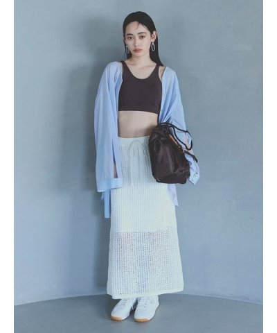 メッシュニットマーメイドスカート
