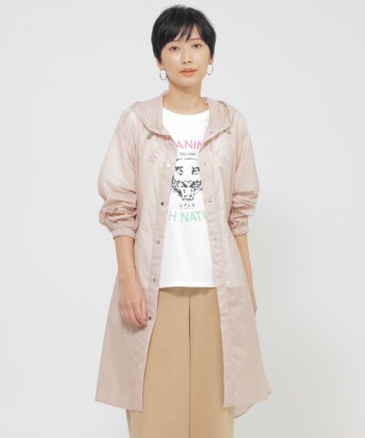 【はっ水】【ウォッシャブル】シアーストレッチパッカブルコート