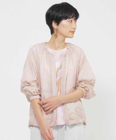 【カタログ掲載品】【はっ水】【ウォッシャブル】シアーストレッチブルゾン