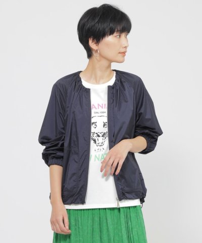 【カタログ掲載品】【はっ水】【ウォッシャブル】シアーストレッチブルゾン