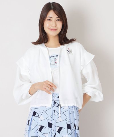 カラミ フードジャケット