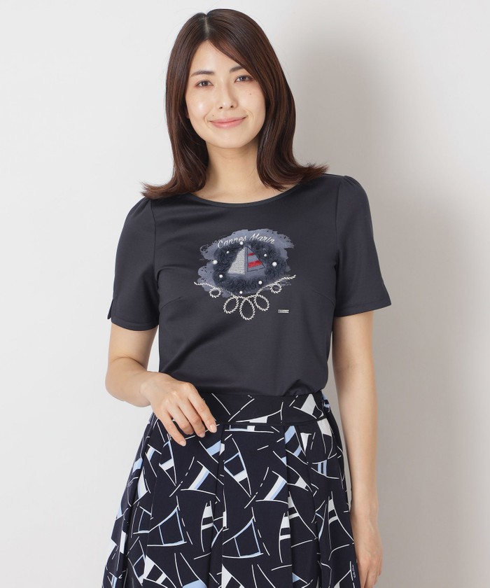 ブルー系｜カットソー・Tシャツ｜TO BE CHIC(トゥー ビー シック