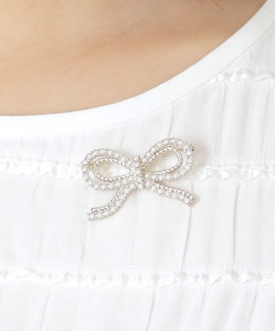 ロープリボン ブローチ