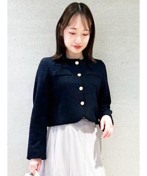 ⭐︎新品 CELFORD セルフォードツイードライクカットソージャケット