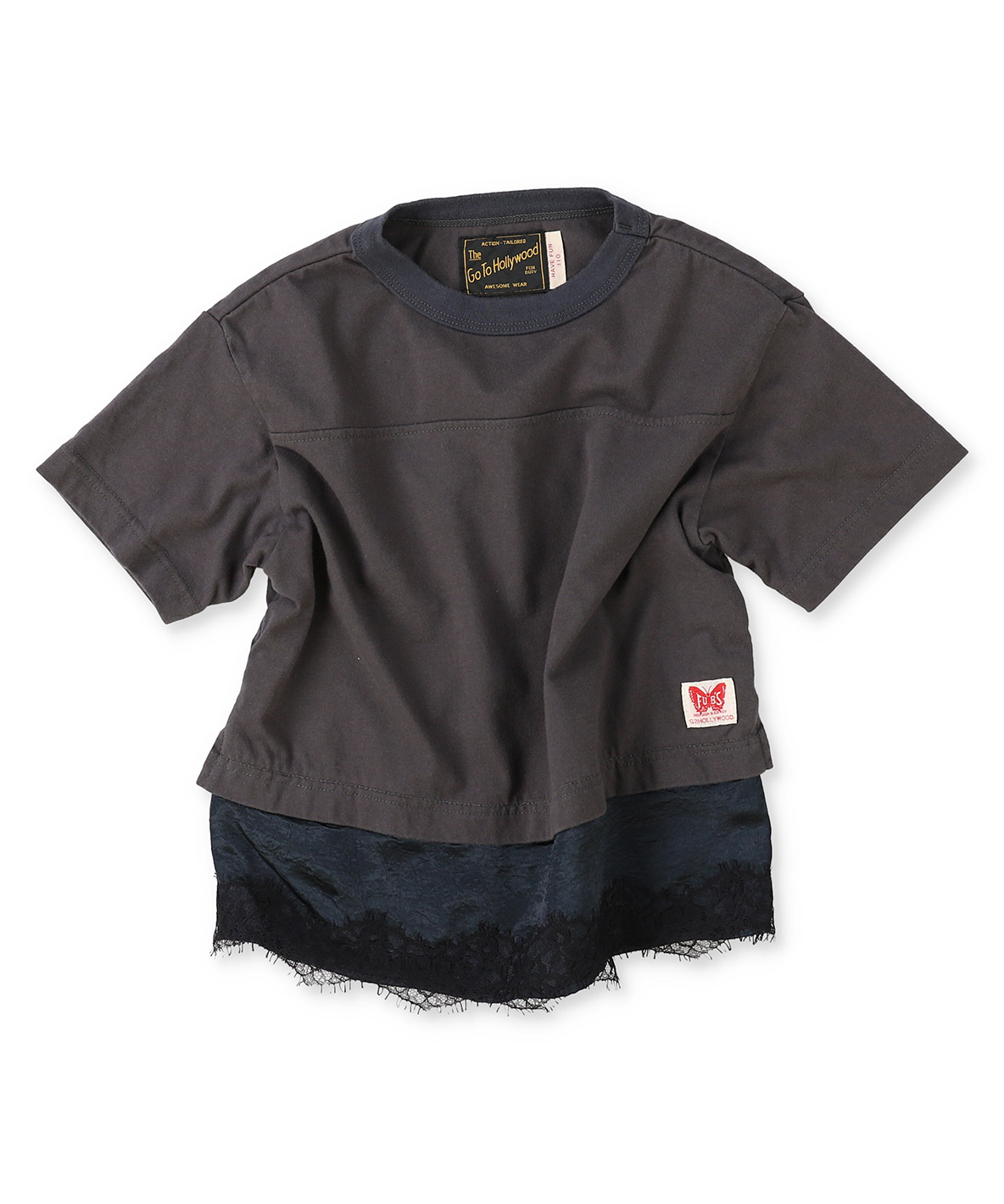 GOTOHOLLYWOOD ゴートゥーハリウッド GO TO HOLLYWOOD Layered−like ブラック 100 GOTOHOLLYWOOD ゴートゥーハリウッド GO TO HOLLYWOOD Layered−like ブラック 100