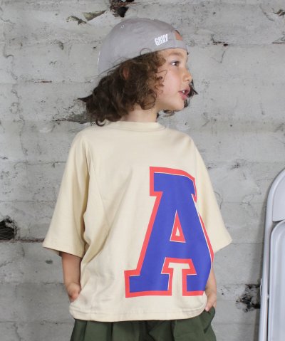 グルーヴィーカラーズ GROOVY COLORS APPLE Wide Tee