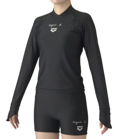 アリーナ arena 【agnes b. × arena】ラッシュガード【返品不